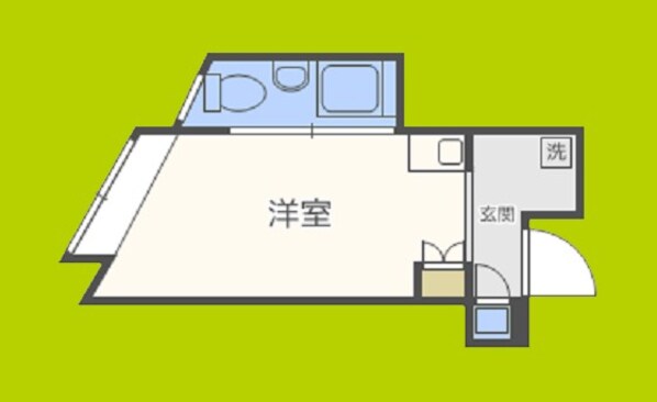 ハイツヤマサキの物件間取画像